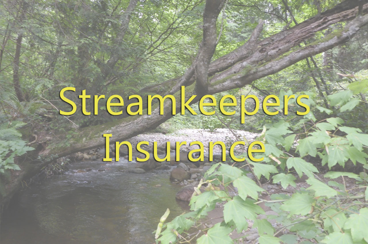 Streamkeepers Volunteer Insurance