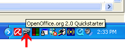 Open Office Quickstarter icon